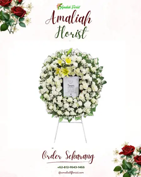 Krans Bunga Duka Fajar Mulia